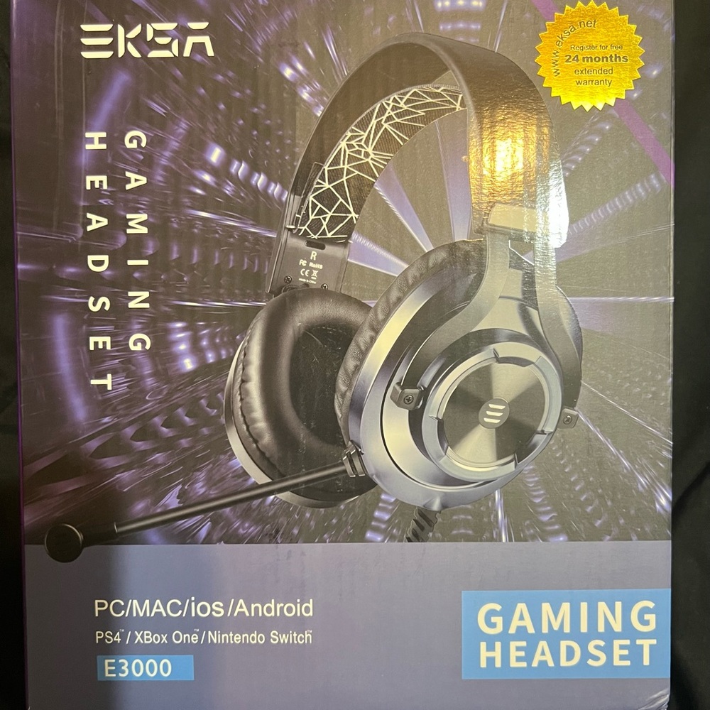 Eksa E3000 Gaming Headset PS4/Xbox One/Nintendo Switch